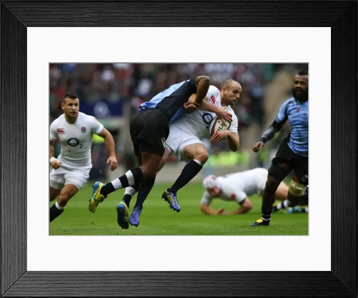 Framed Print : England 54 Fiji 12 Framed Print : England 54 Fiji 12