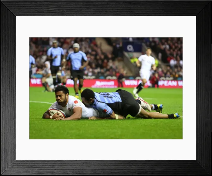 Framed Print : England 54 Fiji 12 Framed Print : England 54 Fiji 12