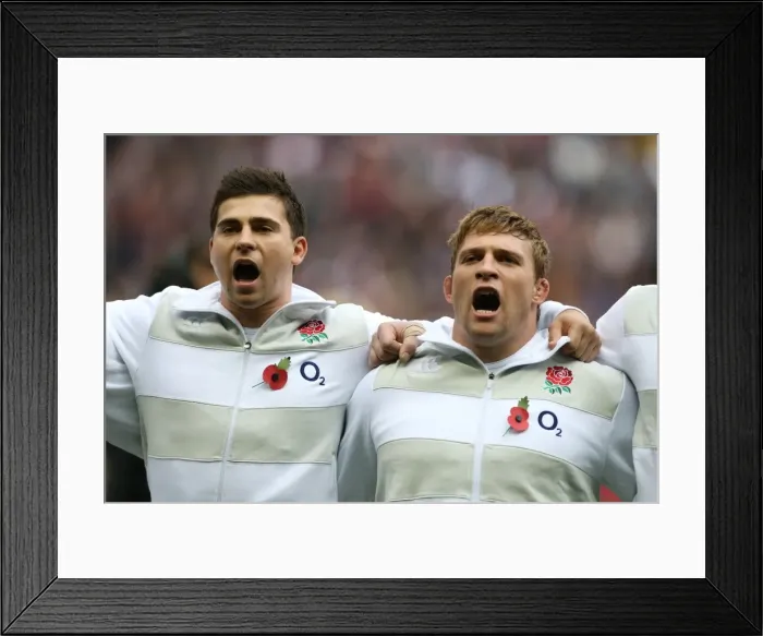 Framed Print : England 54 Fiji 12