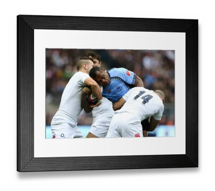 Framed Print : England 54 Fiji 12 Framed Print : England 54 Fiji 12