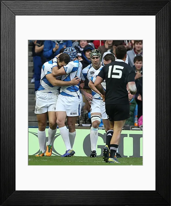 Framed Print : Scotland vs New Zealand Framed Print : Scotland vs New Zealand