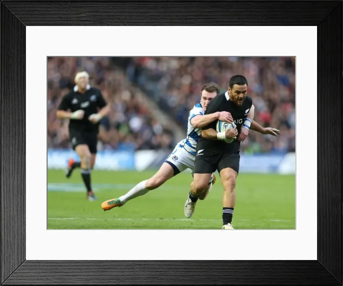 Framed Print : Scotland vs New Zealand Framed Print : Scotland vs New Zealand
