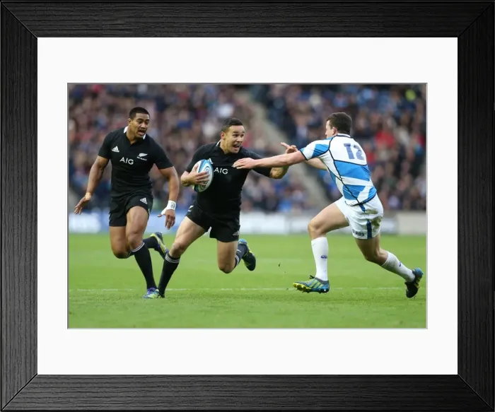 Framed Print : Scotland vs New Zealand Framed Print : Scotland vs New Zealand