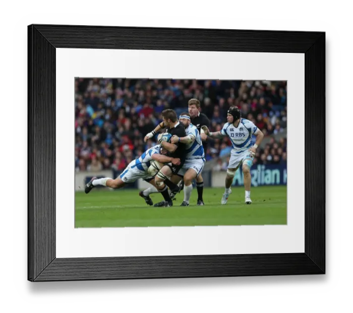 Framed Print : Scotland vs New Zealand