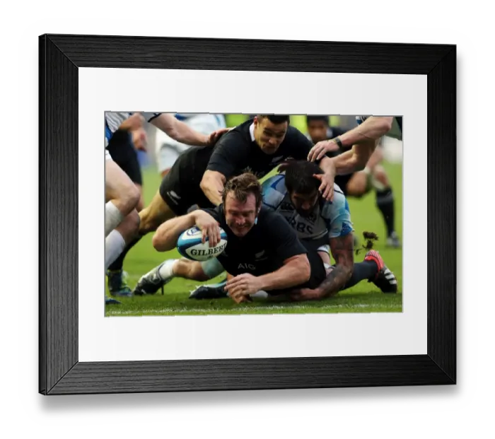 Framed Print : Scotland vs New Zealand