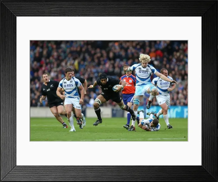 Framed Print : Scotland vs New Zealand