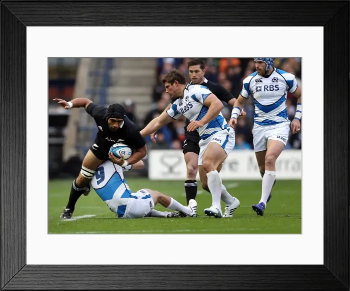 Framed Print : Scotland vs New Zealand Framed Print : Scotland vs New Zealand