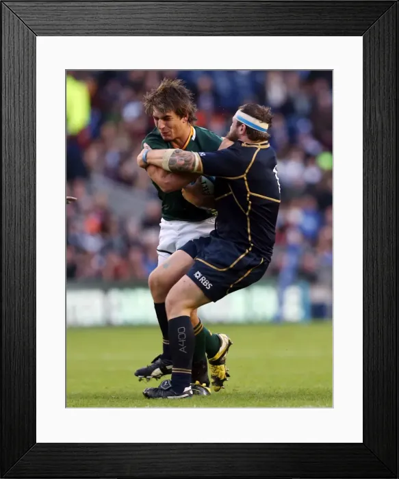 Framed Print : Scotland vs South Africa Scotland 10 SA 21 Framed Print : Scotland vs South Africa Scotland 10 SA 21