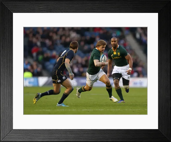 Framed Print : Scotland vs South Africa Scotland 10 SA 21 Framed Print : Scotland vs South Africa Scotland 10 SA 21