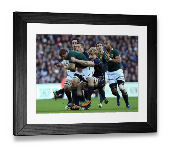 Framed Print : Scotland vs South Africa Scotland 10 SA 21 Framed Print : Scotland vs South Africa Scotland 10 SA 21
