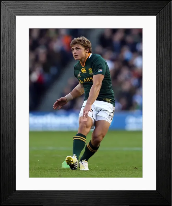 Framed Print : Scotland vs South Africa Scotland 10 SA 21 Framed Print : Scotland vs South Africa Scotland 10 SA 21