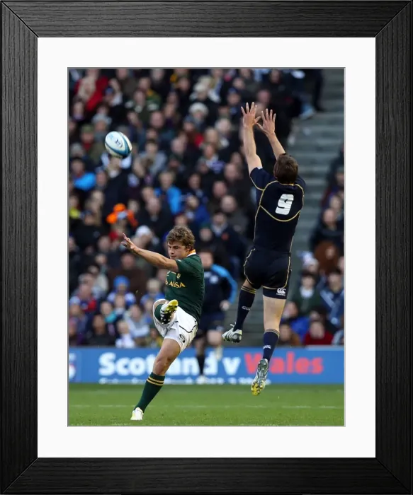 Framed Print : Scotland vs South Africa Scotland 10 SA 21 Framed Print : Scotland vs South Africa Scotland 10 SA 21