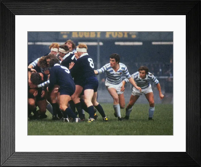 Framed Print : 1977 Varsity Match: Oxford 16 Cambridge 10 Framed Print : 1977 Varsity Match: Oxford 16 Cambridge 10