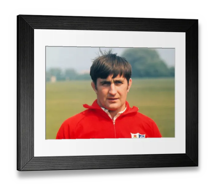 Framed Print : 1971 British Lion Ian McLauchlan