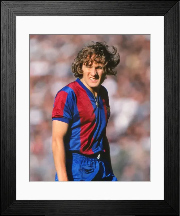 Framed Print : Allan Simonsen - Barcelona Framed Print : Allan Simonsen - Barcelona