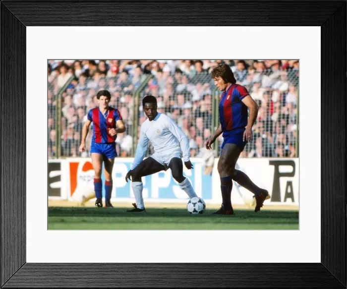 Framed Print : Laurie Cunningham - Real Madrid