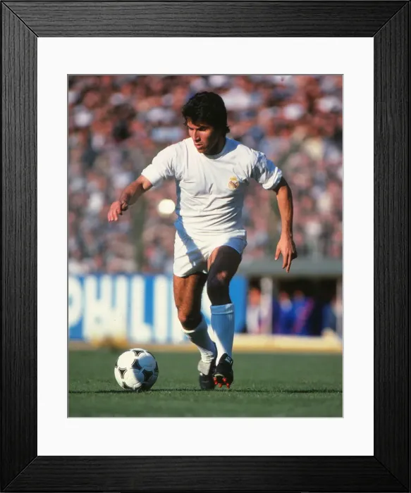Framed Print : Santillana - Real Madrid Framed Print : Santillana - Real Madrid