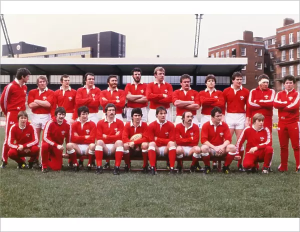 The Wales team that defeated France in the 1982 Five Nations