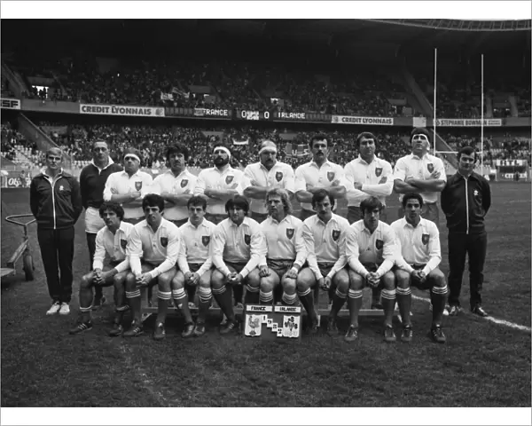 The France team that defeated Ireland in the 1982 Five Nations