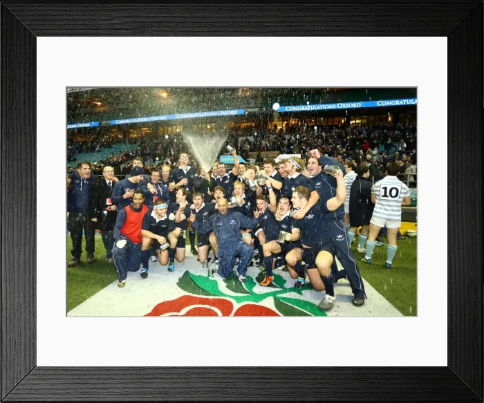 Framed Print : 2012 Varsity Match: Oxford 26 Cambridge 19 Framed Print : 2012 Varsity Match: Oxford 26 Cambridge 19