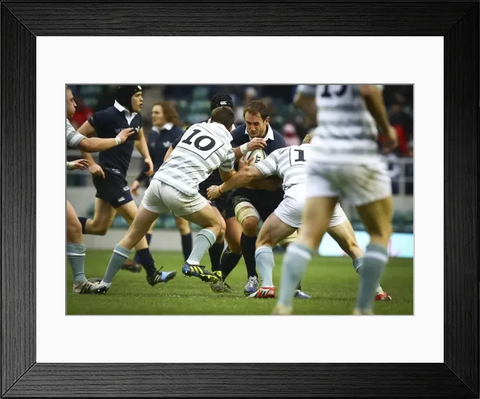 Framed Print : 2012 Varsity Match: Oxford 26 Cambridge 19