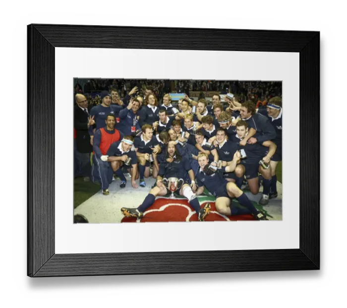 Framed Print : 2012 Varsity Match: Oxford 26 Cambridge 19
