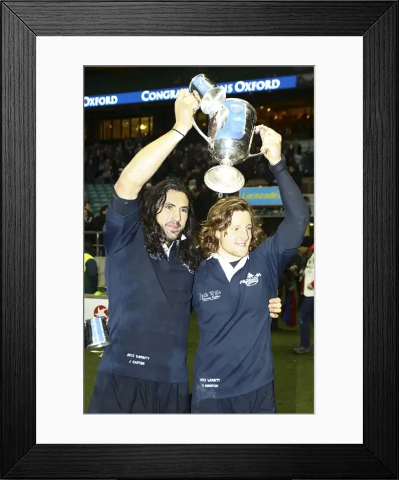 Framed Print : 2012 Varsity Match: Oxford 26 Cambridge 19 Framed Print : 2012 Varsity Match: Oxford 26 Cambridge 19