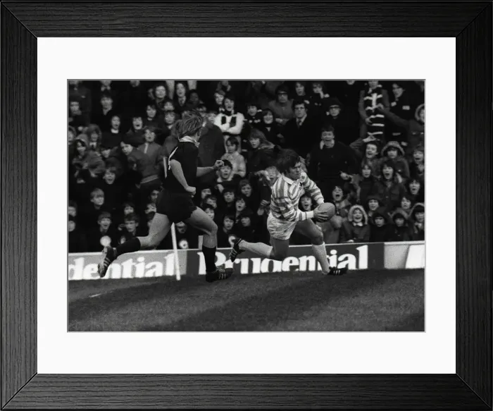 Framed Print : 1974 Varsity Match: Oxford 15 Cambridge 16