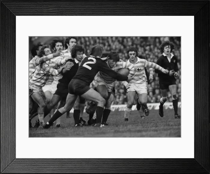 Framed Print : 1975 Varsity Match: Oxford 12 Cambridge 34