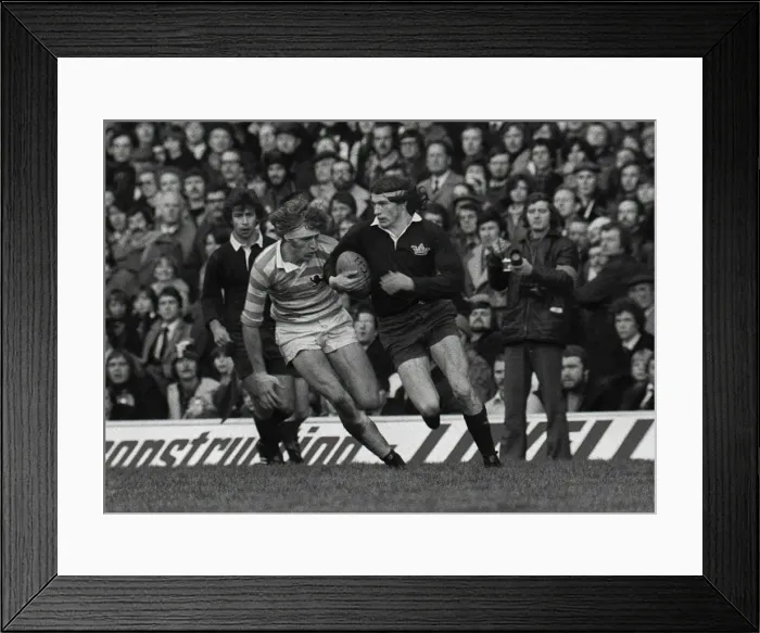 Framed Print : 1975 Varsity Match: Oxford 12 Cambridge 34