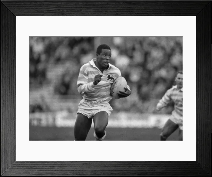 Framed Print : 1986 Varsity Match: Oxford 15 Cambridge 10