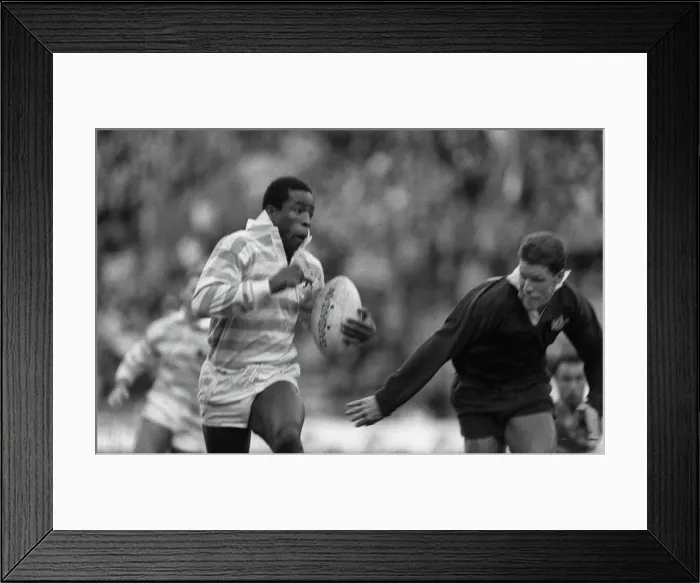 Framed Print : 1986 Varsity Match: Oxford 15 Cambridge 10