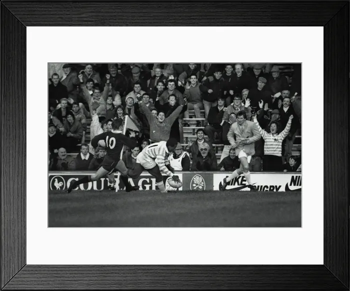 Framed Print : 1987 Varsity Match: Oxford 10 Cambridge 15 Framed Print : 1987 Varsity Match: Oxford 10 Cambridge 15