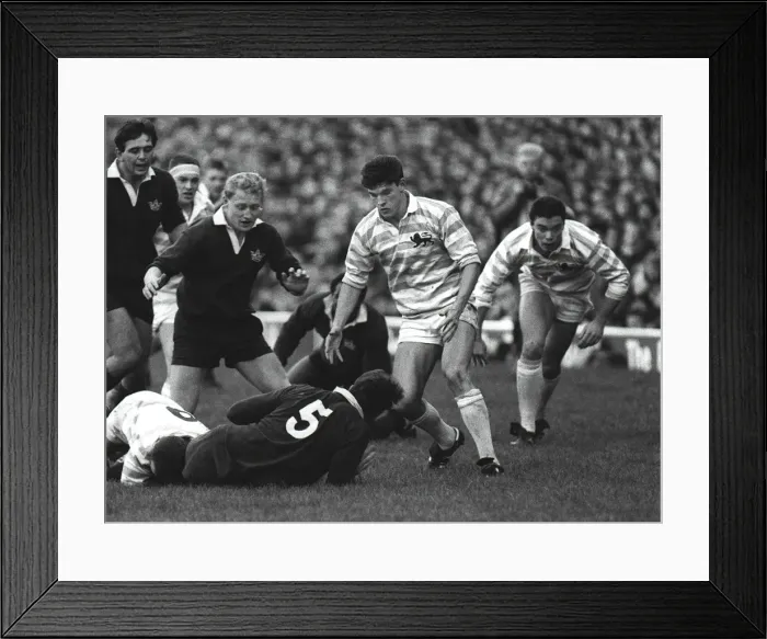Framed Print : 1987 Varsity Match: Oxford 10 Cambridge 15
