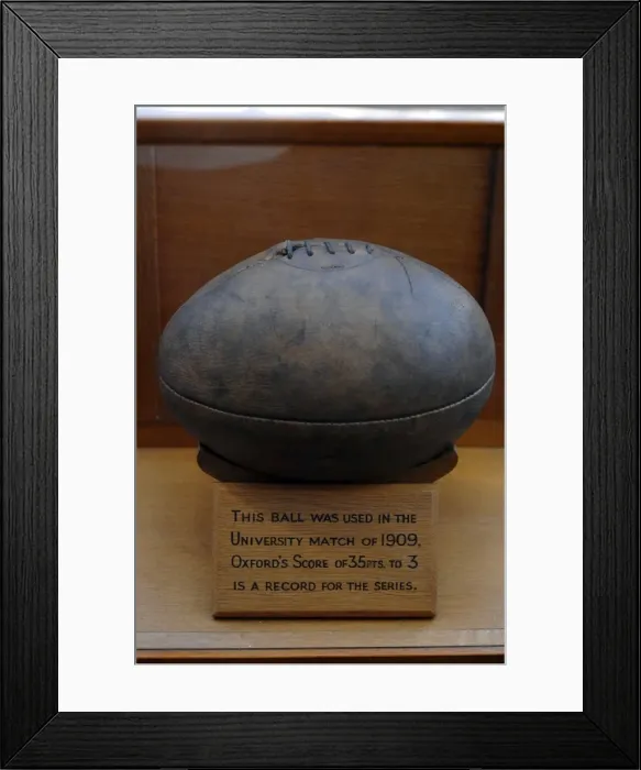 Framed Print : 2009 Varsity Match: Oxford 27 Cambridge 31