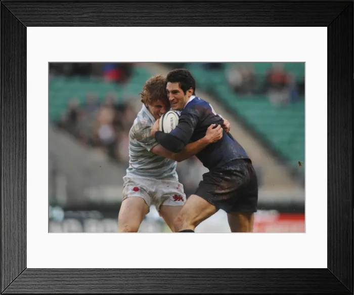 Framed Print : 2009 Varsity Match: Oxford 27 Cambridge 31