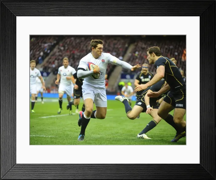 Framed Print : 6N 2013: England 38 Scotland 18 Framed Print : 6N 2013: England 38 Scotland 18
