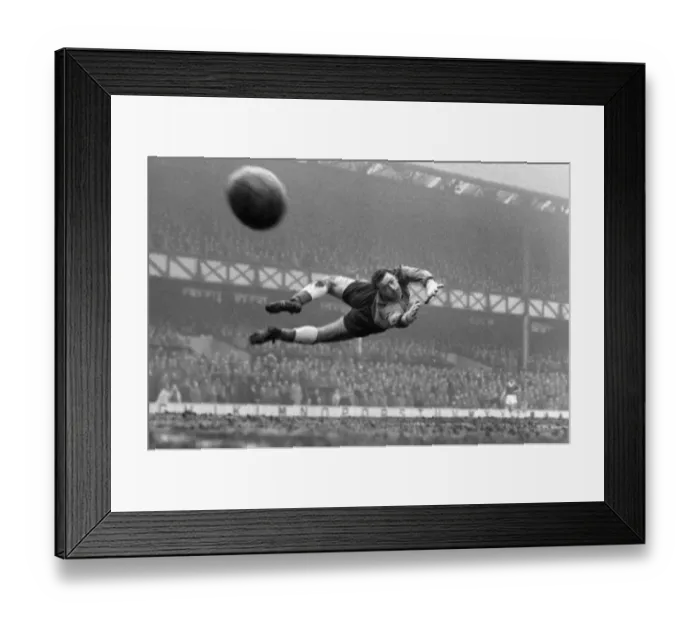 Framed Print : Albert Dunlop - Everton Framed Print : Albert Dunlop - Everton