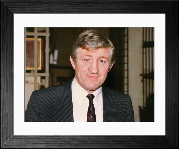 Framed Print : Jim Telfer - 1983 British Lions Tour to New Zealand