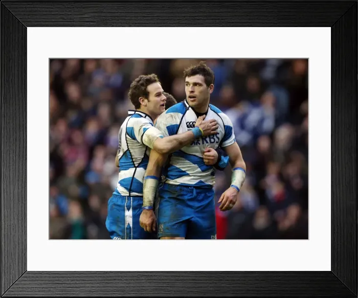 Framed Print : 6N 2013: Scotland 34 Italy 10 Framed Print : 6N 2013: Scotland 34 Italy 10