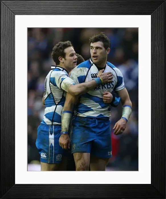 Framed Print : 6N 2013: Scotland 34 Italy 10 Framed Print : 6N 2013: Scotland 34 Italy 10