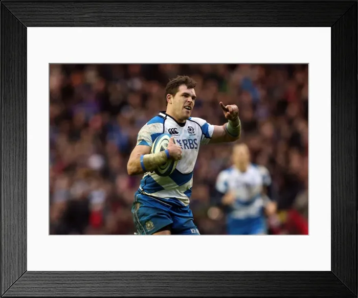 Framed Print : 6N 2013: Scotland 34 Italy 10 Framed Print : 6N 2013: Scotland 34 Italy 10