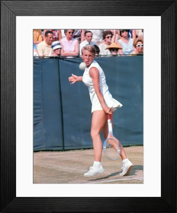 Framed Print : Ann Jones - 1972 Queens Club Championships Framed Print : Ann Jones - 1972 Queens Club Championships