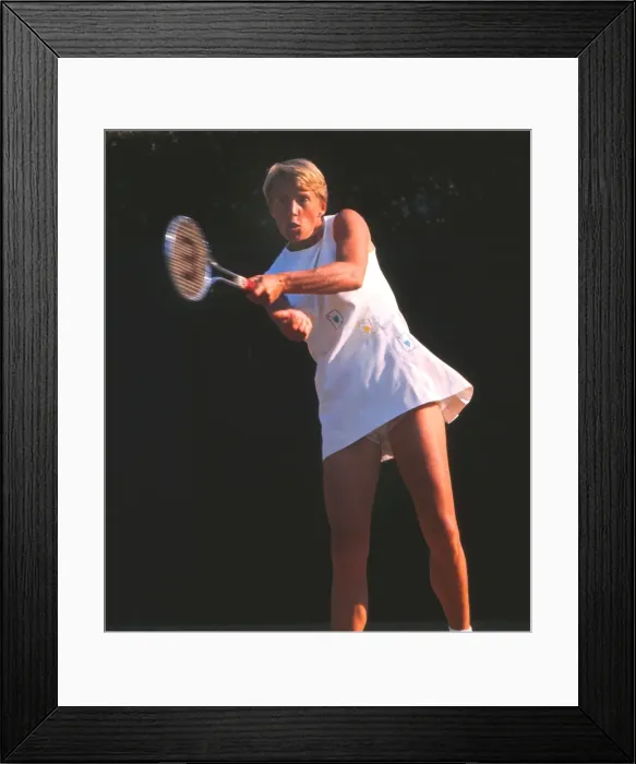 Framed Print : Ann Jones - 1969 Queens Club Championships Framed Print : Ann Jones - 1969 Queens Club Championships