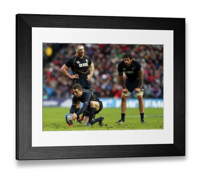 Framed Print : 6N 2013: Scotland 12 Ireland 8 Framed Print : 6N 2013: Scotland 12 Ireland 8