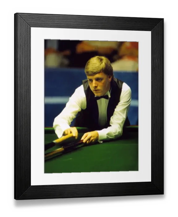 Framed Print : Mike Hallett - 1987 World Snooker Championship Framed Print : Mike Hallett - 1987 World Snooker Championship