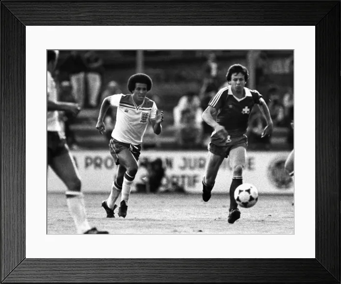 Framed Print : Remi Moses - England U21 Framed Print : Remi Moses - England U21