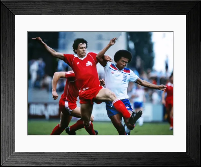 Framed Print : Remi Moses - England U21 Framed Print : Remi Moses - England U21