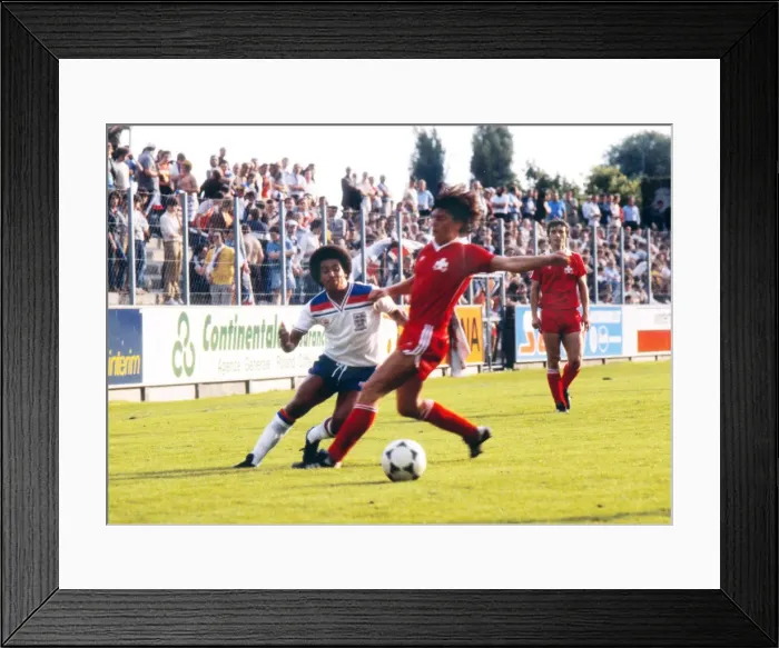 Framed Print : Remi Moses - England U21 Framed Print : Remi Moses - England U21
