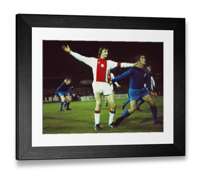 Framed Print : Johan Cruyff - Ajax Framed Print : Johan Cruyff - Ajax